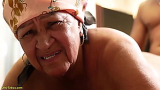 granny eat cum