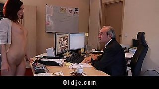 hot older etiquette teacher fucks teen