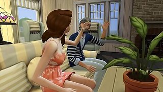 ugly old man fucking beauty